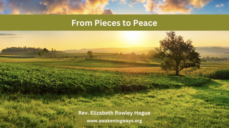 From Pieces to Peace
